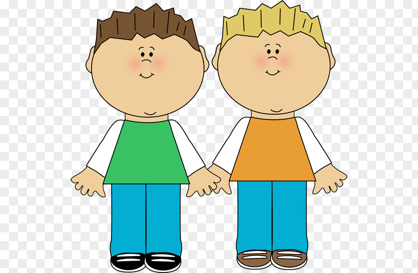 Twin Teen Clip Art Openclipart Image Illustration Brother PNG