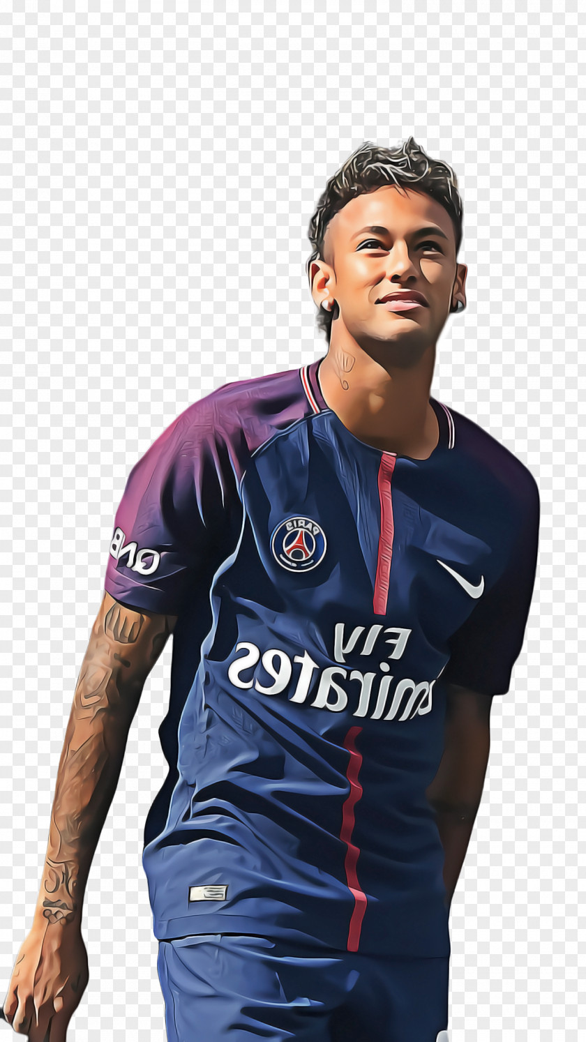 Cricketer Electric Blue Neymar PNG
