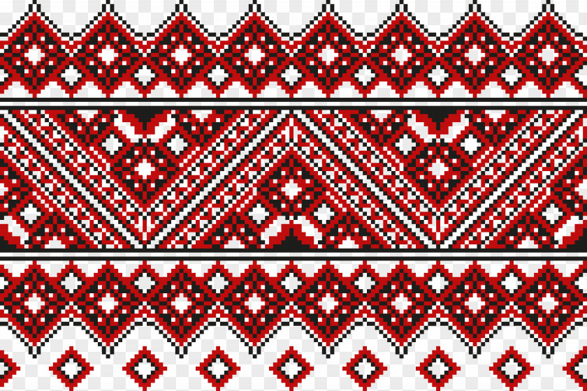 Embroidery Ukrainian Cross-stitch Pattern PNG