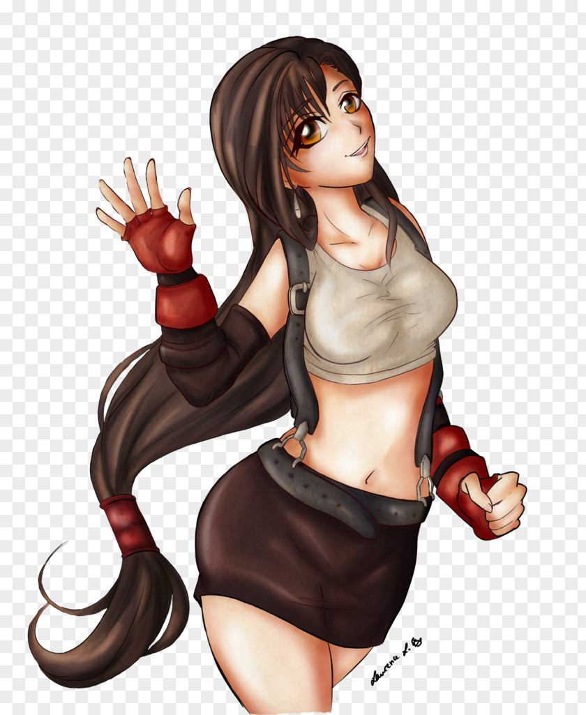 Final Fantasy Vii Advent Children Tifa Lockhart VII Drawing Fiction PNG