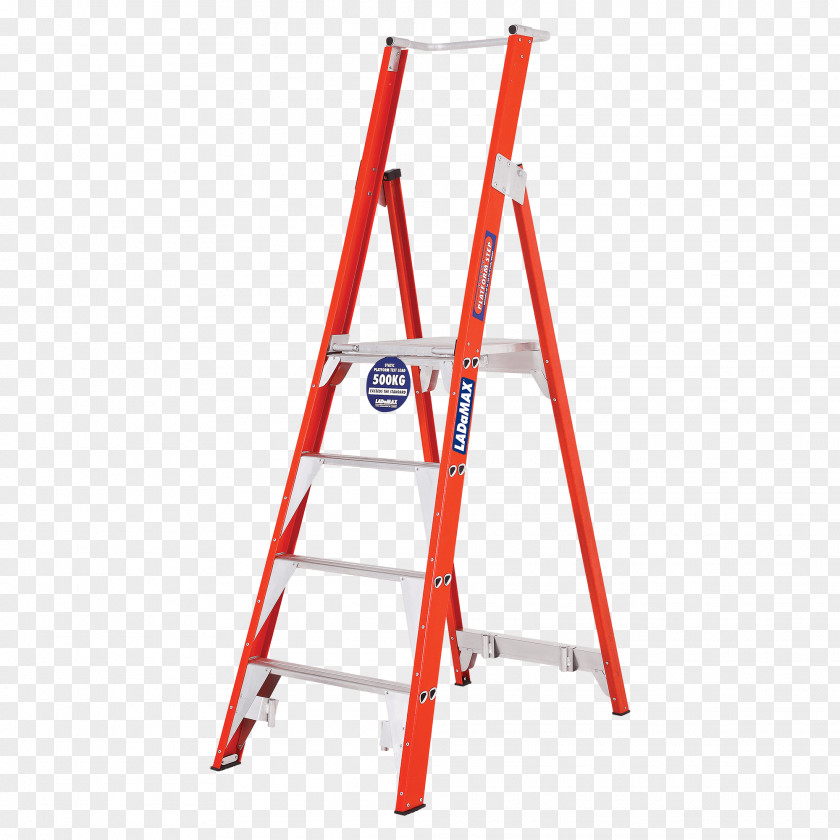 Ladder Fiberglass Štafle Scaffolding Keukentrap PNG