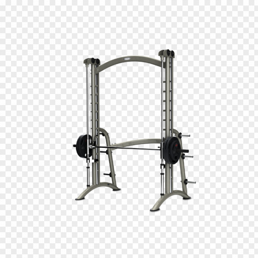 Smith Machine Fitness Centre Physical Exercise Equipment Power Rack PNG