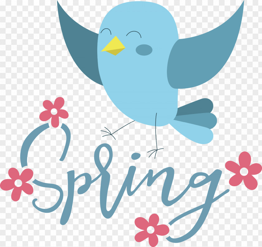 Spring Bird PNG