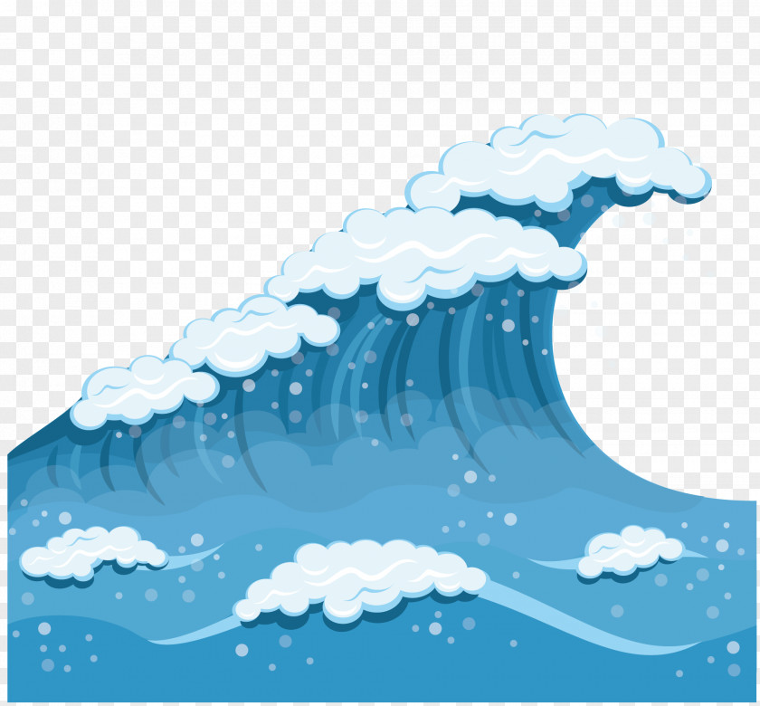 Wave Wind Sea Euclidean Vector PNG