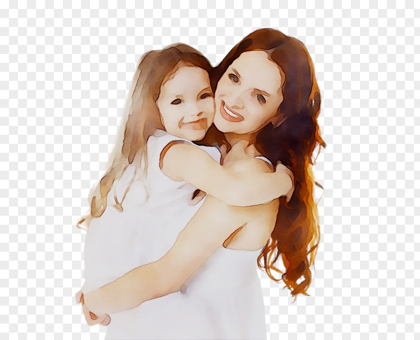 Brown Hair Friendship Long Photo Shoot Toddler PNG