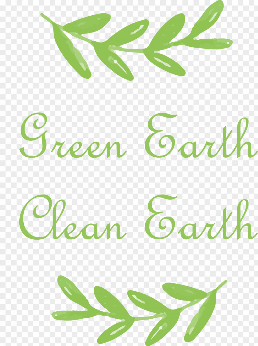 Earth Day ECO Green PNG