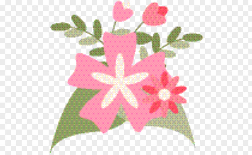 Magenta Plant Pink Flower Cartoon PNG