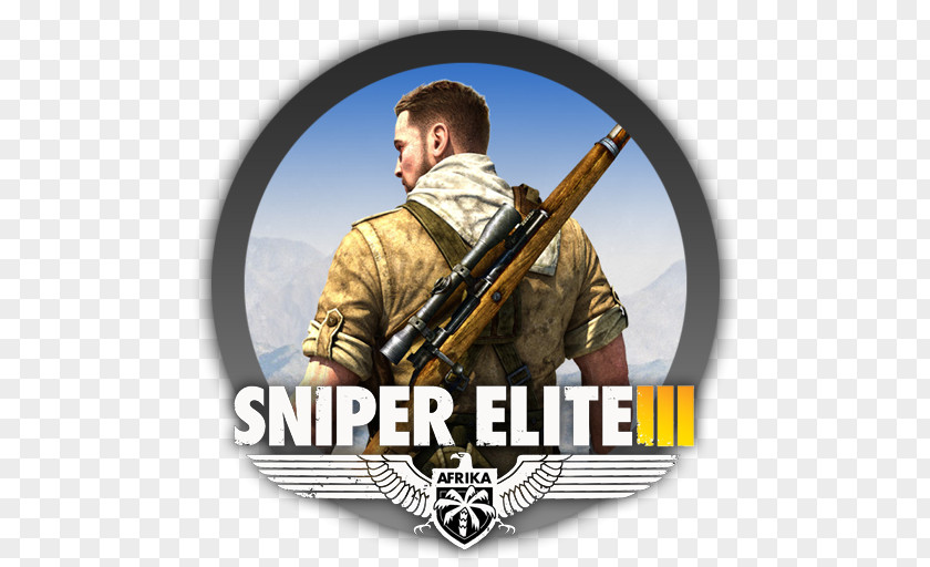 Sniper Elite III 4 Xbox 360 Video Game PNG