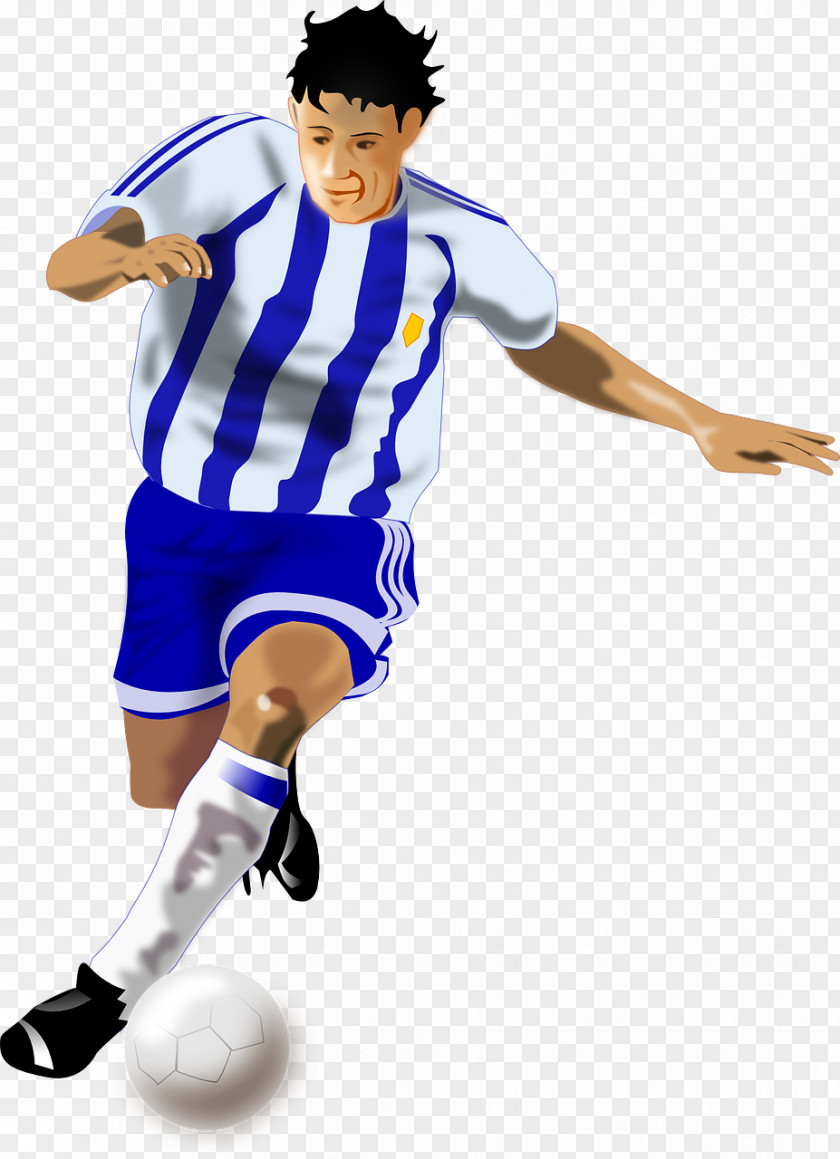 Juggling Football Player Cartoon Clip Art PNG