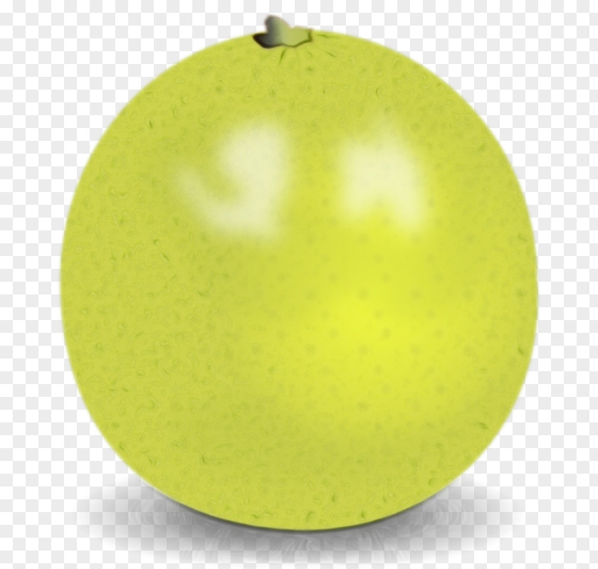 Oval Plant Green Yellow Ball Sphere PNG