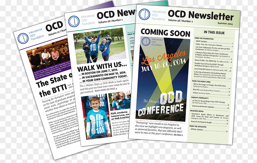 Hope Mission Obsessive–compulsive Disorder Newsletter International OCD Foundation Advertising Organization PNG