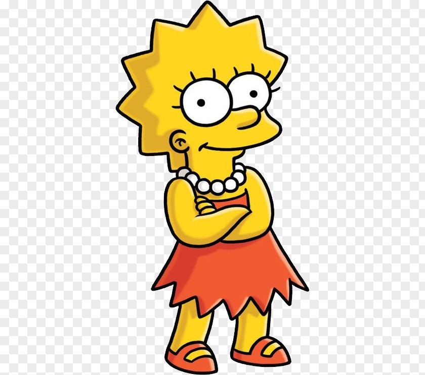 Lisa Simpson Homer Bart Marge Maggie PNG