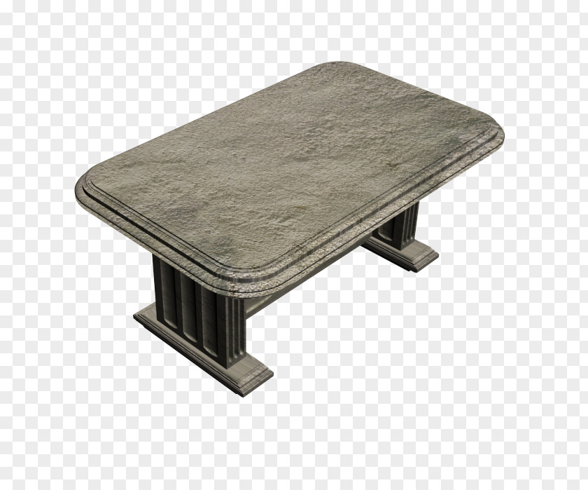 Stone Table Rectangle PNG