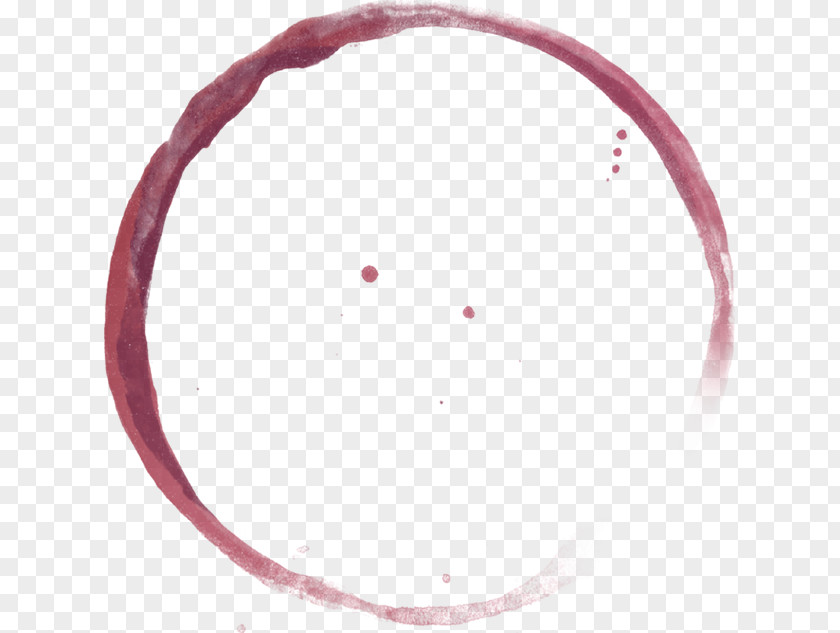 Wine Stain Red For You Education Circle PNG