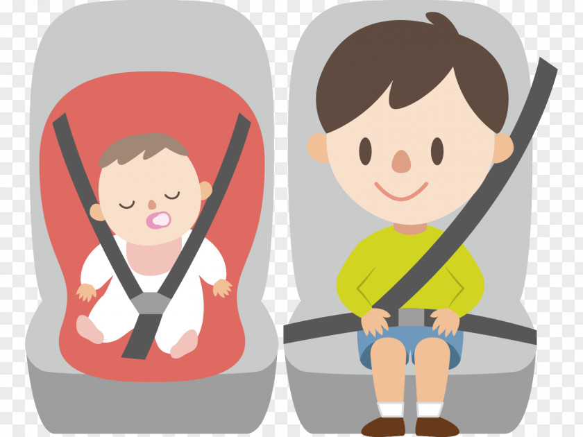 Car Seat Belt Safety Child PNG