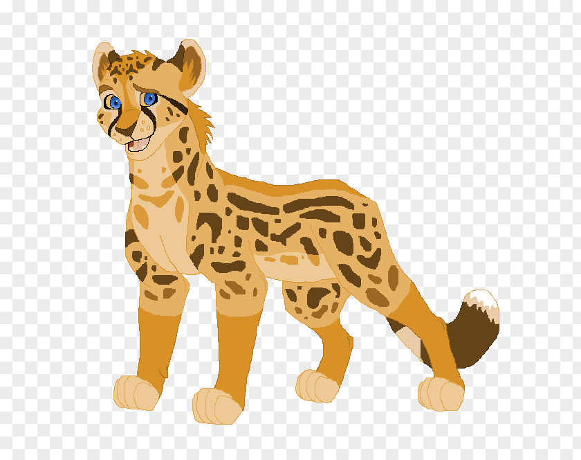 Cheetah Ocelot Lion Leopard Cat PNG