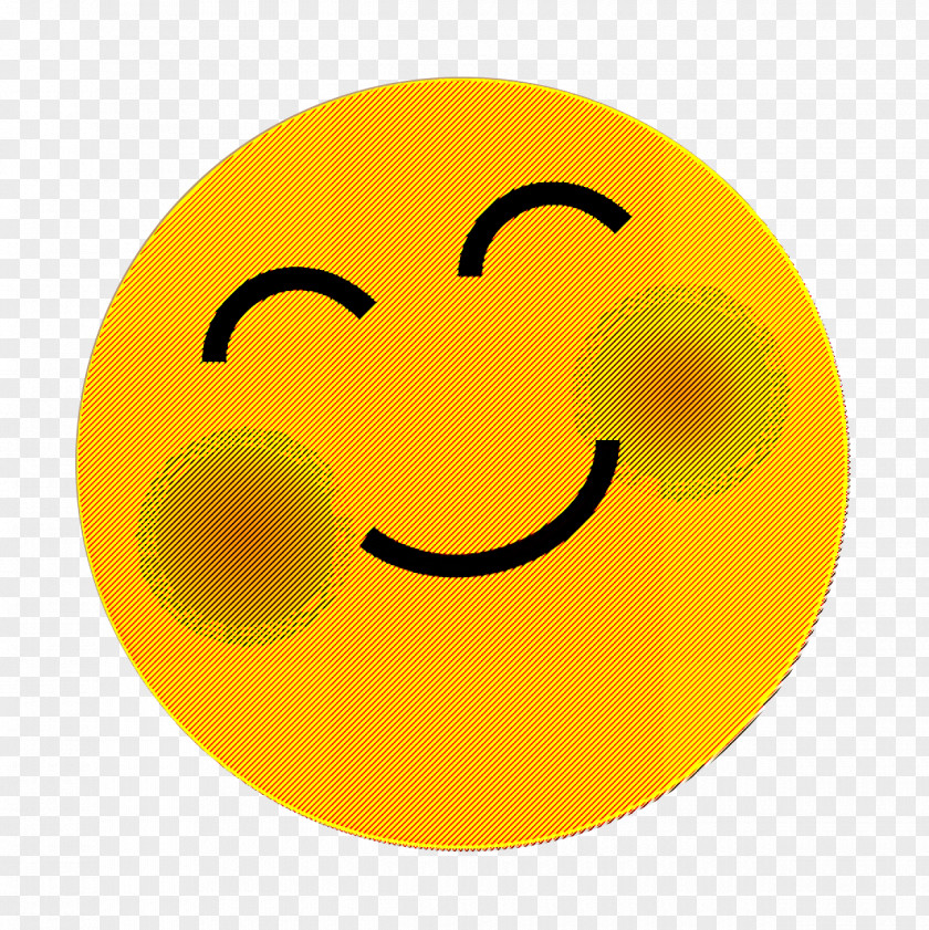 Happy Nose Blush Icon Emoji Emoticon PNG