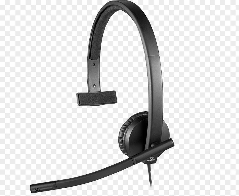Microphone H390 USB Headset W/Noise-Canceling Logitech H570e Headphones PNG