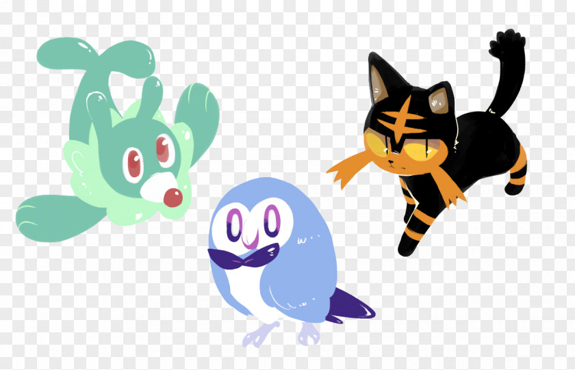 Pokemon Black 2 Starters Cat Clip Art Drawing Illustration Image PNG