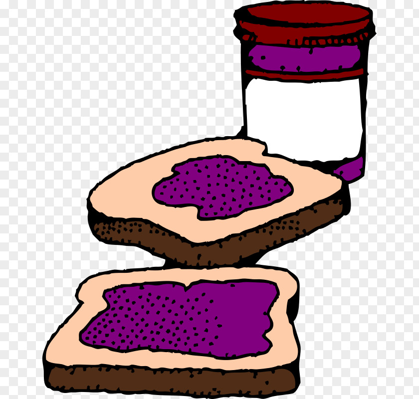 Jam Sandwich Peanut Butter And Jelly Cookie Gelatin Dessert Cup PNG