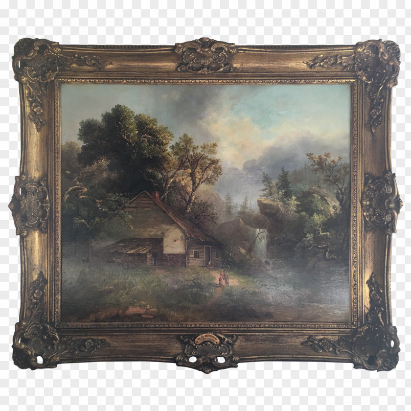 Lacquer Painting Furniture Antique Picture Frames PNG