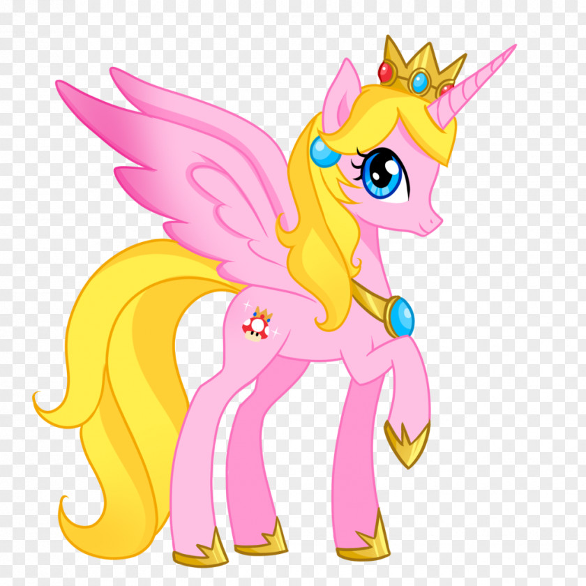 Little Pony Princess Peach Super Mario Strikers Horse PNG