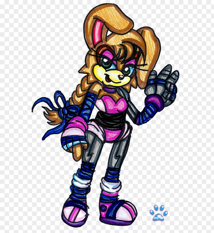 Rabbit Sonic Boom Bunnie Rabbot Antoine D'Coolette Overpressure PNG