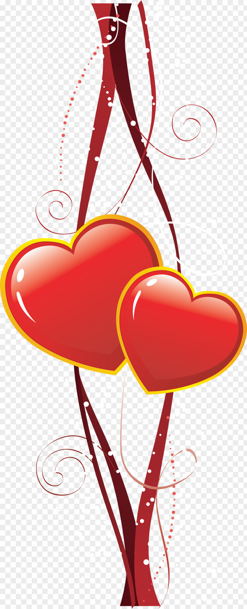 Valentine Heart Valentine's Day Clip Art PNG