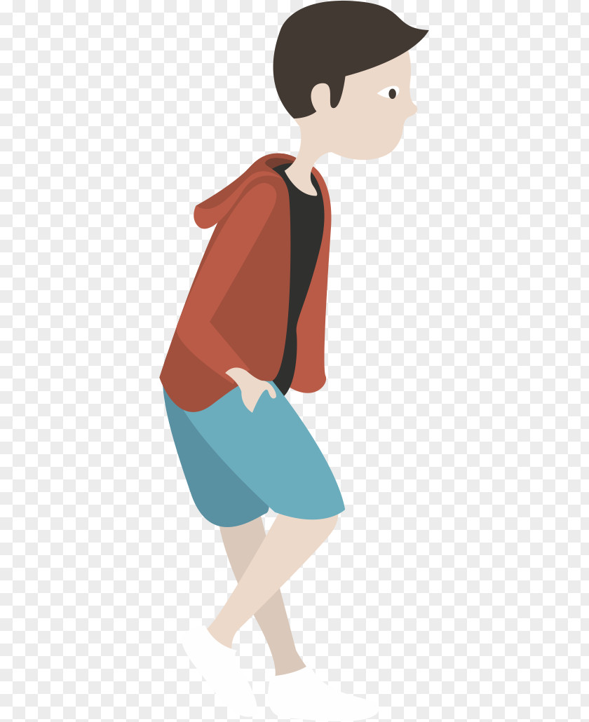 Walking Boy Mobile App Clip Art PNG