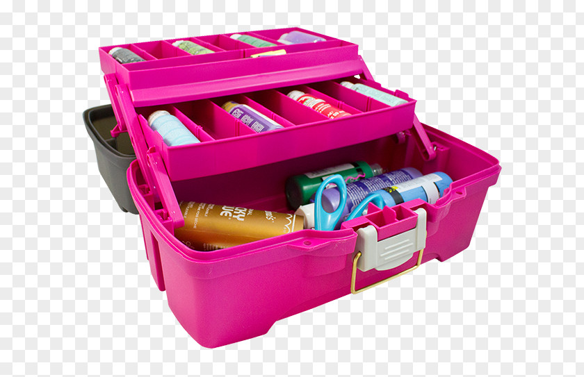Jewelry Case Plastic Pink M Rectangle RTV PNG