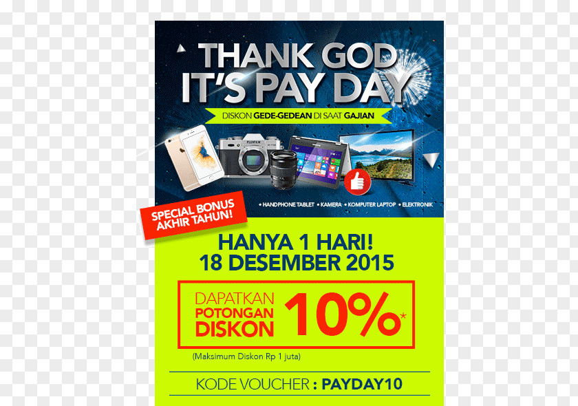 Pay Day Display Advertising Brand Flyer Poster PNG