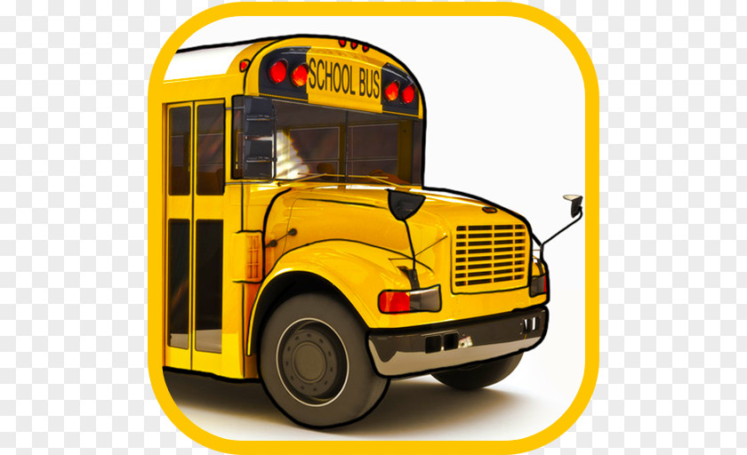 School Bus Driver Game Stock Photography PNG