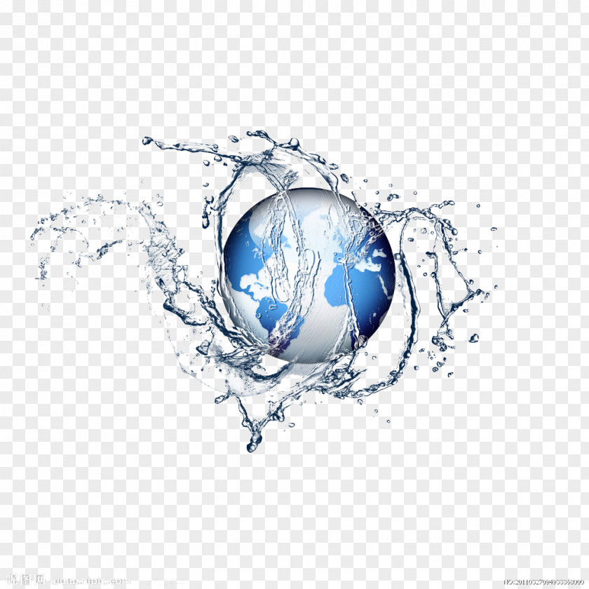 Creative Water Drinking PNG