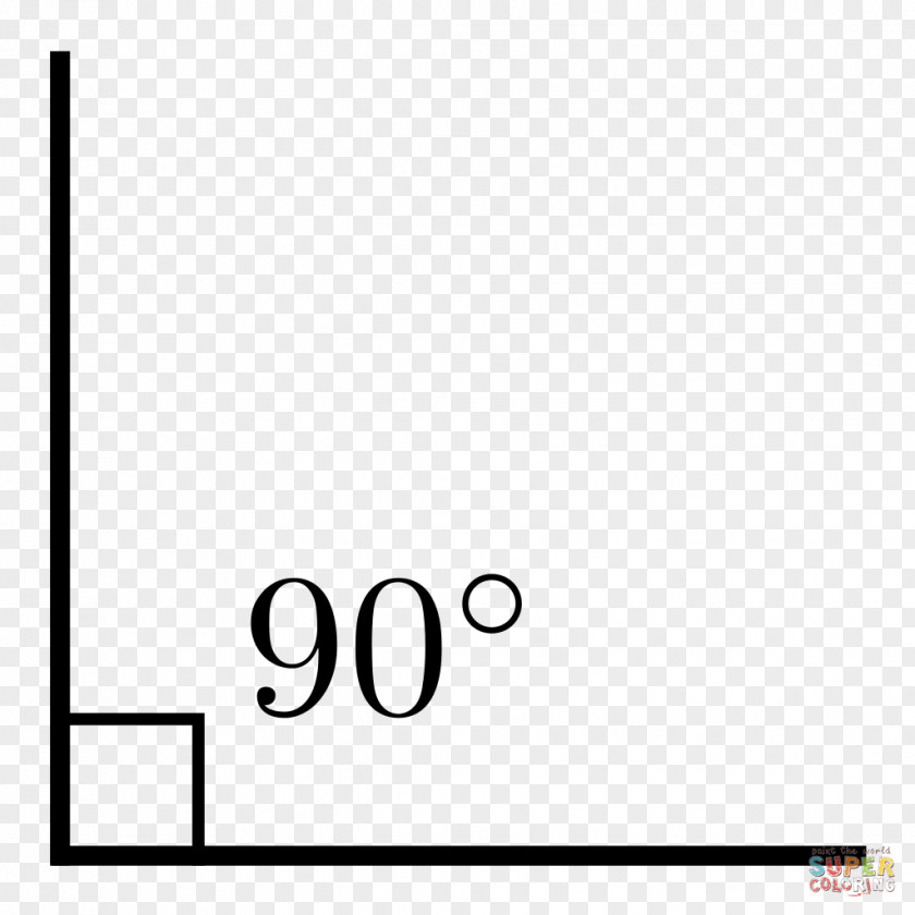 GEOMETRI Right Angle Line Degree Turn PNG