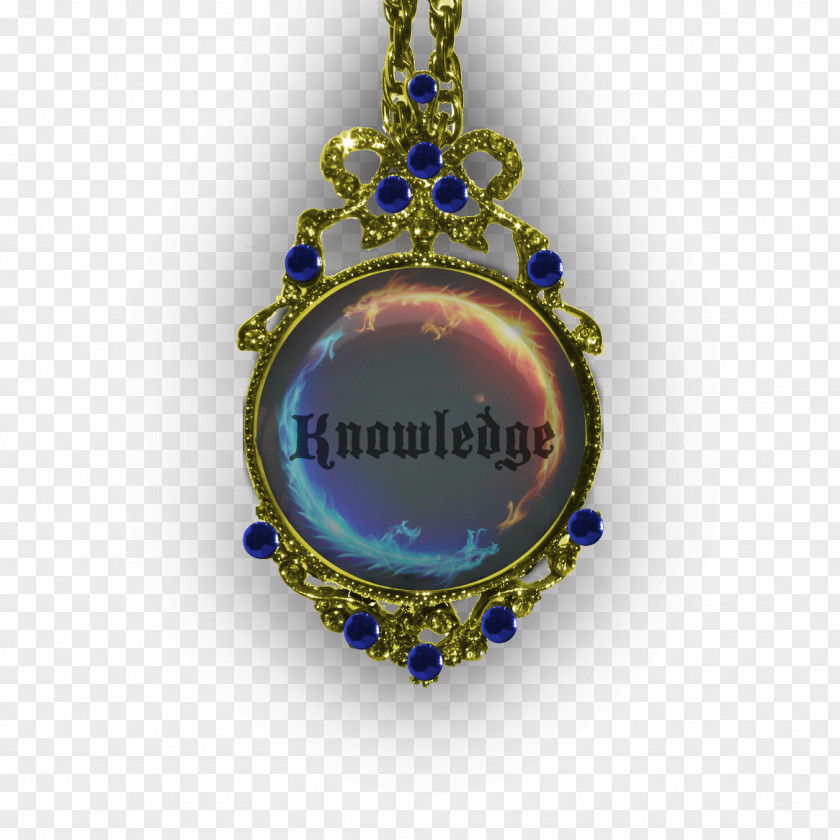 Knowlegde Locket Gemstone Cobalt Blue Jewelry Design Jewellery PNG