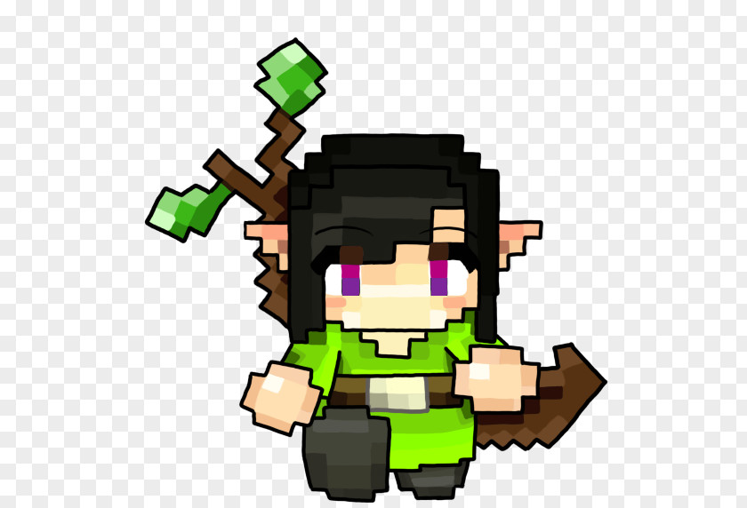 Minecraft Cube World Character Drawing PNG