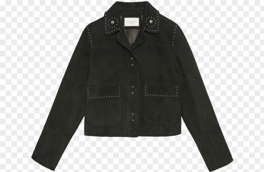 Jacket Leather T-shirt Tracksuit Denim PNG