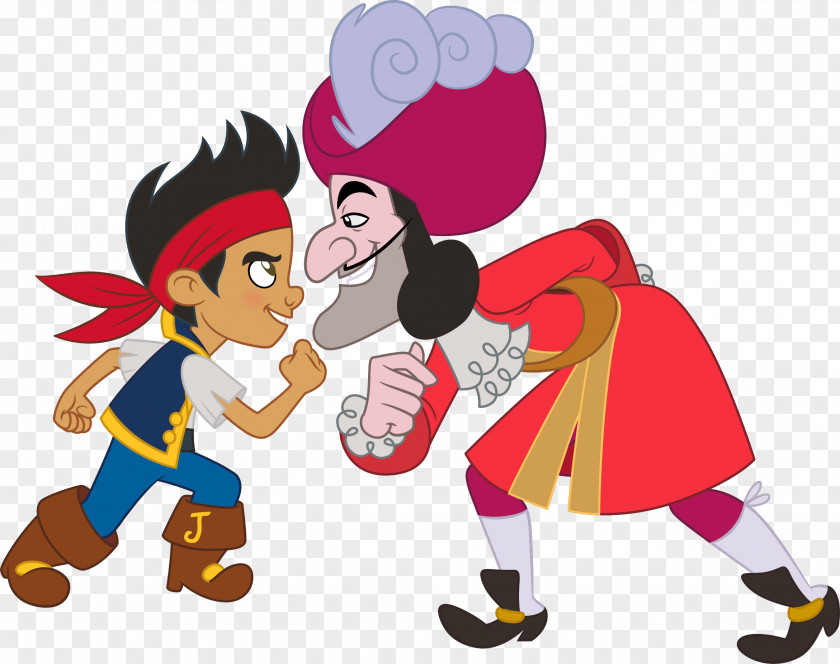 Jake Captain Hook Smee Peter Pan Piracy Neverland PNG