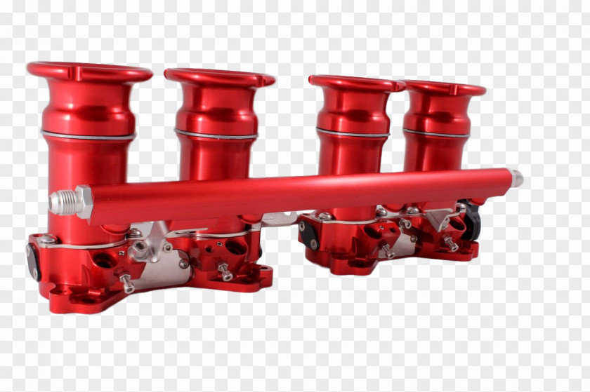 Twenty-four Throttle Car Injection Inlet Manifold Cylinder PNG