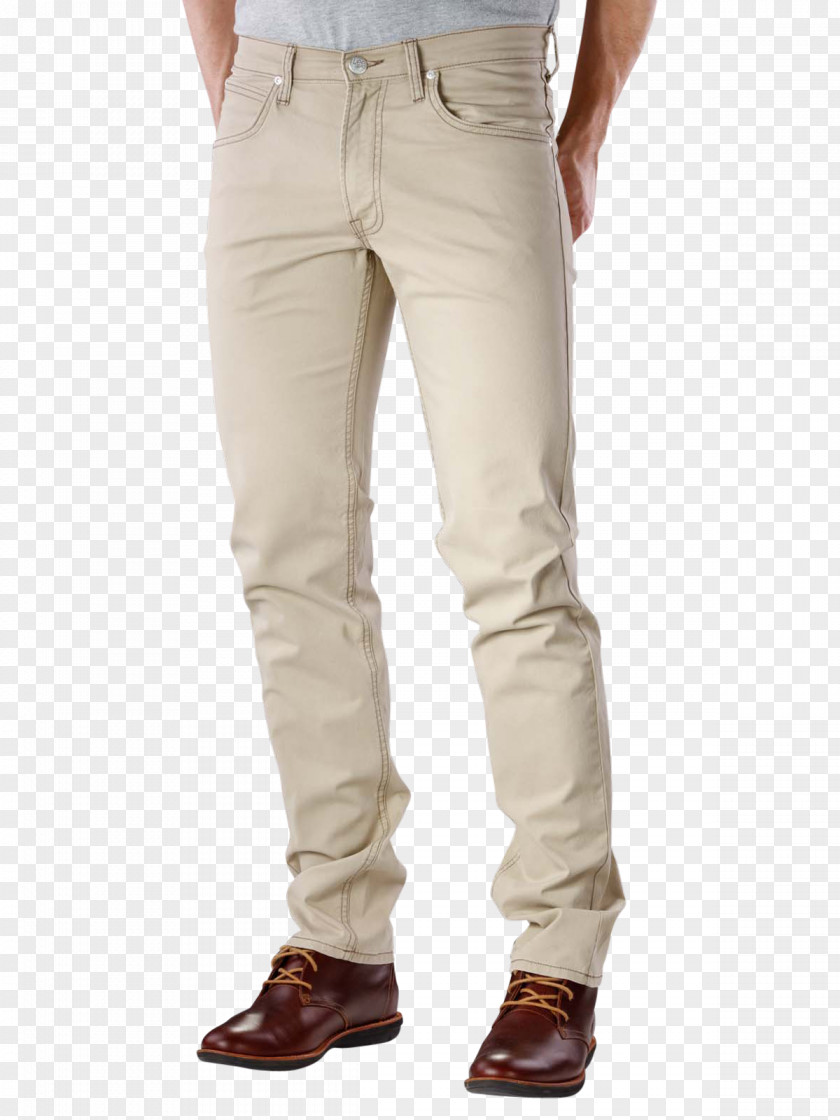 Beige Trousers Jeans Denim Khaki PNG