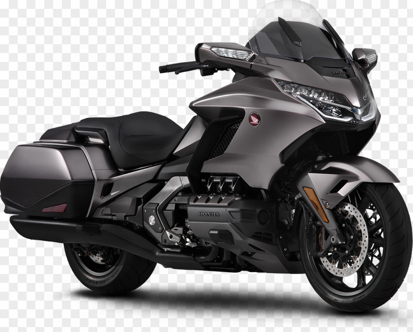 Honda Gold Wing Touring Motorcycle Car PNG