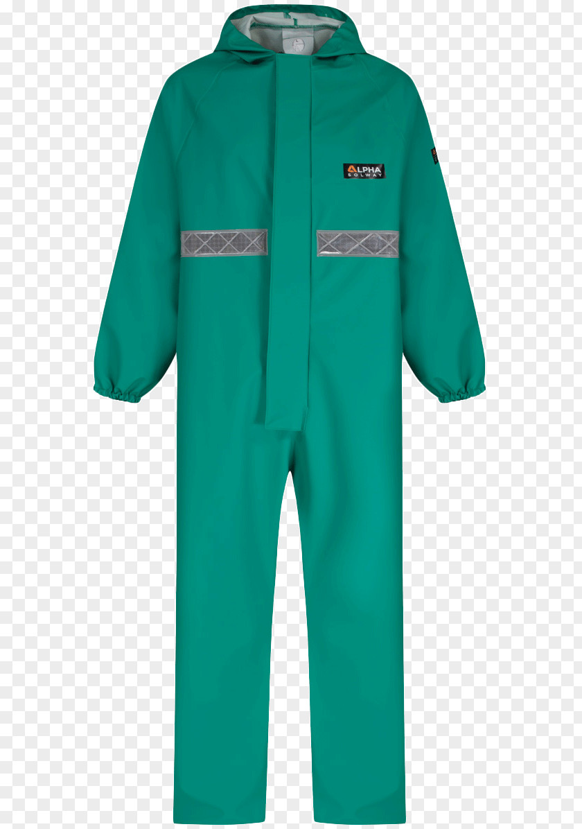 Leather Boiler Suit Green Polar Fleece Product PNG