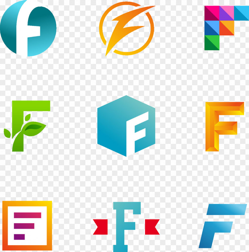 Letter F Logo Vector Graphics Icon Design Illustration PNG