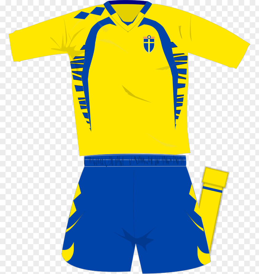 T-shirt Sweden National Football Team Under-21 FIFA World Cup PNG
