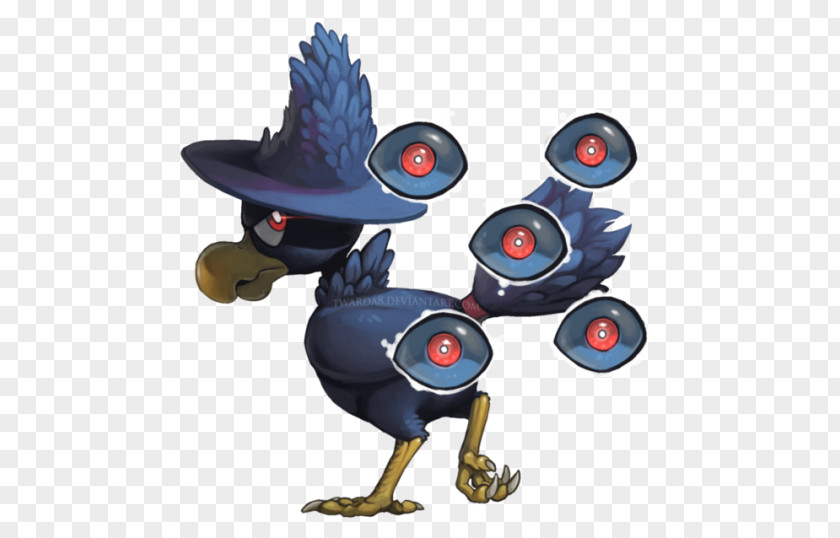 Chicken Pokemon Murkrow Fan Art Video Games Johto PNG