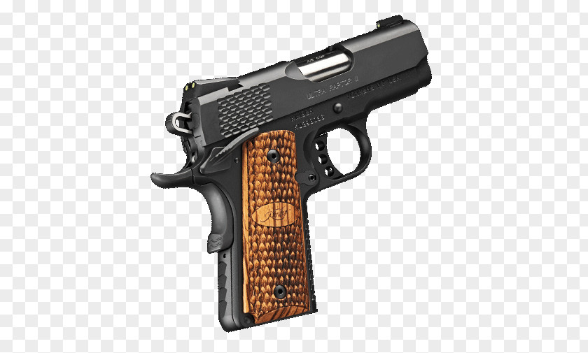 Handgun Kimber Manufacturing Custom .45 ACP Firearm Pistol PNG