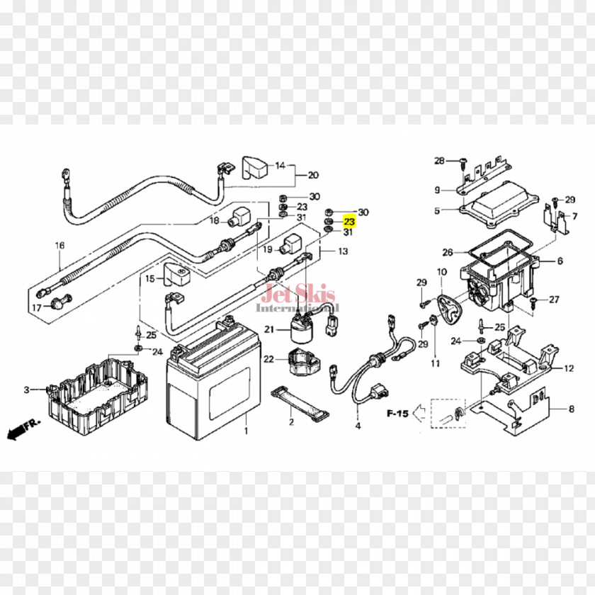 Honda Rincon Wiring Diagram Car Personal Water Craft PNG