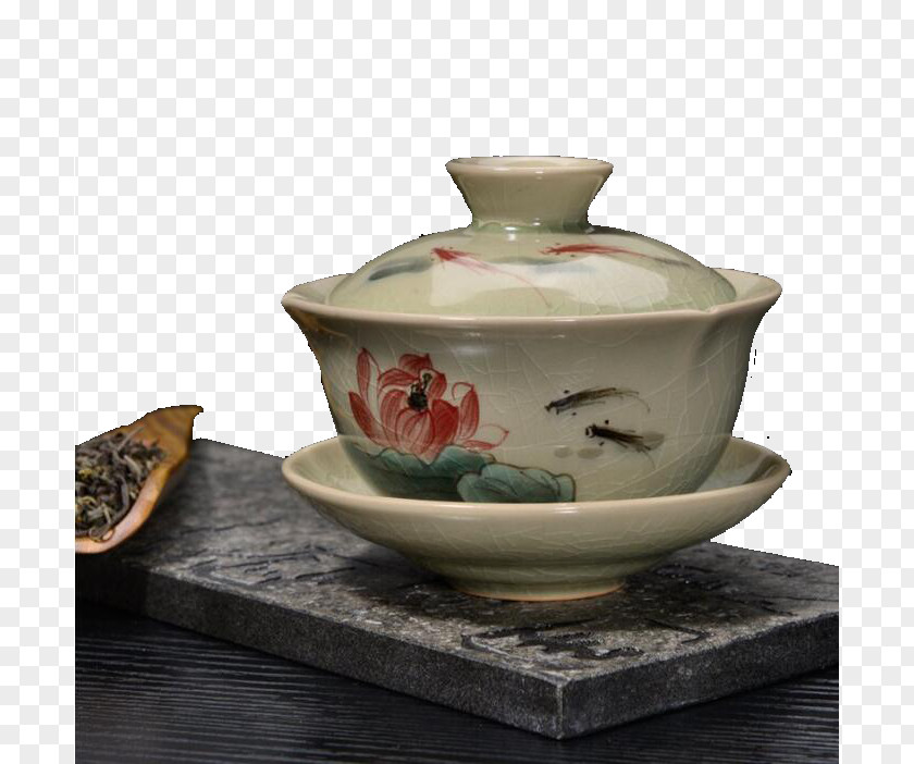 Stone Table Tureen Tea Porcelain Yue Ware Bowl Tmall PNG