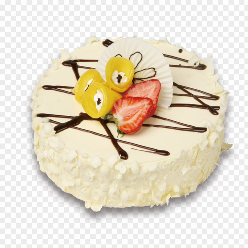 White Chocolate Cake Fruitcake Birthday Muffin PNG