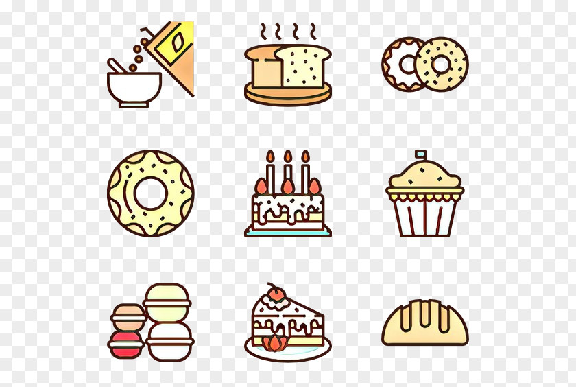 Cake Decorating Supply Yellow Font Clip Art PNG